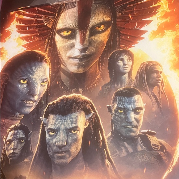 Avatar BUNDLE 2025 Fire and Ash Ticket, Posters, Pin, Notebook Friend Fam NEW - Picture 7 of 12